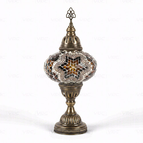 Amber turkish mosaic table - amber,