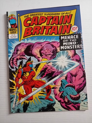 Captain britain clean fun - captain, #34.