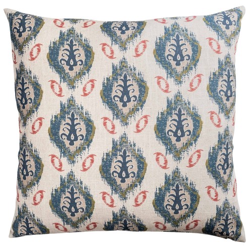Saffron motif linen - linen, blend