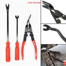 Universal Car 3Pcs Clip Plier Fastener Door Panel Upholstery Removal Pliers Tool