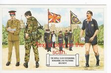 Military Postcard, The Royal Gloucester, Berkshire, Wiltshire Regiment.