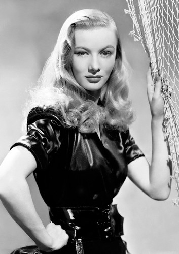 Veronica lake monochrome photo - veronica,