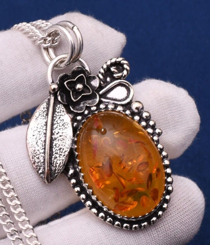 Baltic amber gemstone 925 - baltic,