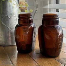 Two Large 16 oz Oxo Glass Jars
