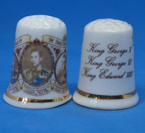 Birchcroft china thimble - china, --