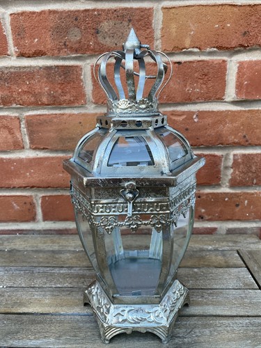 Silver metal garden shabby - garden,