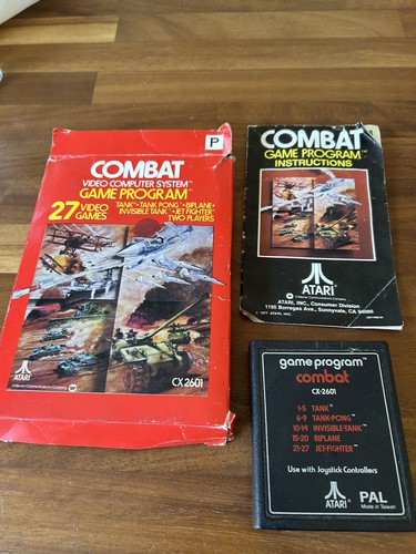 Atari 2600 combat 2601 - atari, cx-2601