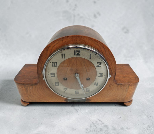 Art deco mantle clock - art, hac