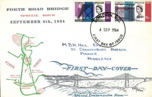 1964 opening forth road - gb,