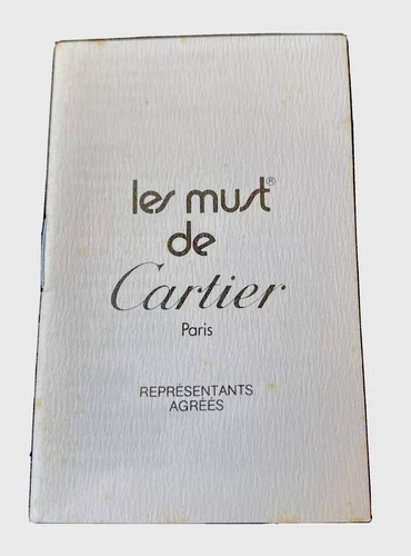 Vintage cartier watch manual - vintage,