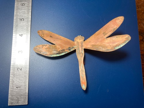 Handmade hanging dragonfly - hanging,