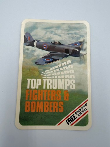 Vintage top trumps fighters - top,