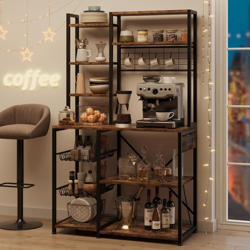 Kitchen bakers rack with - kitchen,