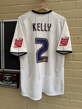 Leeds United 2005-06 Home Football Shirt Men’s Medium #2 KELLY