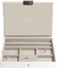Stackers White Classic Medium Jewellery Box Lid