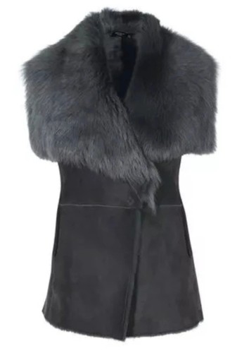 Karen millen shearling - millen, gilet