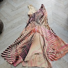 Sarah Arnett Silk Salsa Asymmetrical Dress Size 14