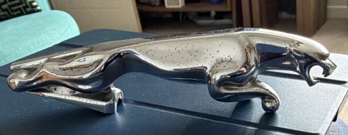 Jaguar vintage chrome motor - jaguar,
