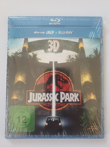 Jurassic park blu ray - blu-ray, 3d
