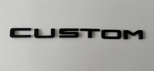 Genuine gloss black ford - genuine,