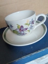 Portmeirion Jumbo Cup and Saucer in Very Good Condition.