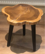 Solid Wood Side Table Small