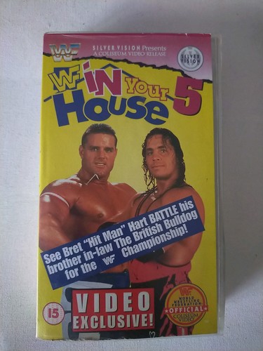 Wwf your house vhs video - wwf,