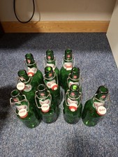 6 Green Grolsch Flip Top