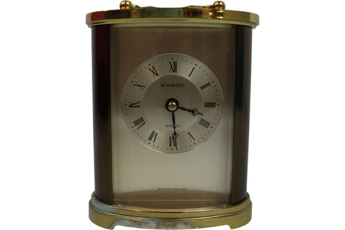 Samuel gold mantel clock - samuel,