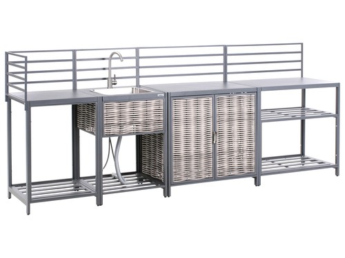 Piece outdoor kitchen set - 4,
