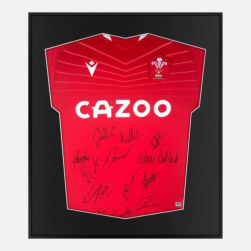 Framed wales signed - wales,