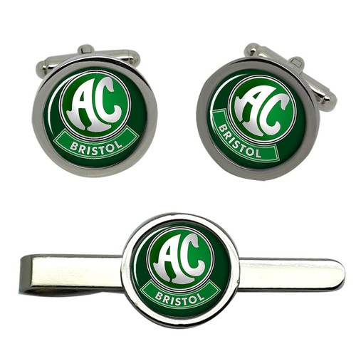 Bristol badge cufflinks - ac,