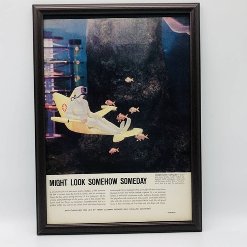 Advertisement 60s framed life - 60s,