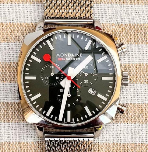 Mondaine grand cushion chrono - mondaine,