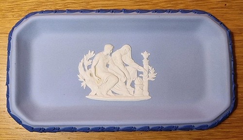 Blue wedgwood jasperware - blue,