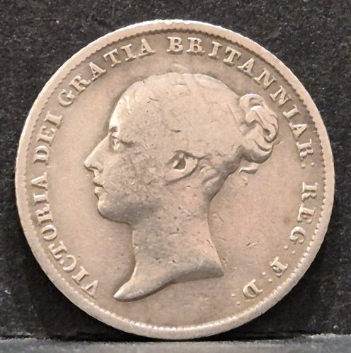 1844 sixpence queen - sixpence,