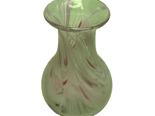 Adrian sankey art glass - adrian, pink