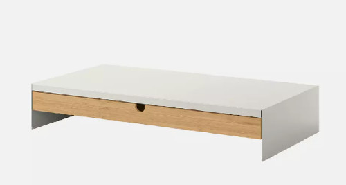Ikea monitor stand - monitor, wooden