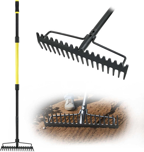 Heavy duty jardineer bow rake - jardineer,