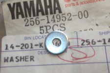 YAMAHA XS2 TX650 TX750 XS650 V-MAX GENUINE CHOKE LEVER WASHER - # 256-14952-00