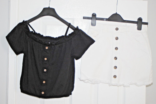 Girls outfit black - girls, next