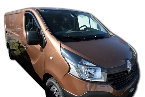 Stick wind deflectors for - on,