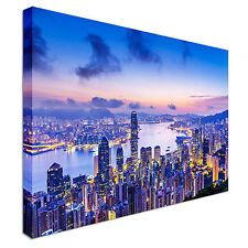 Hong Kong skyline at dawn