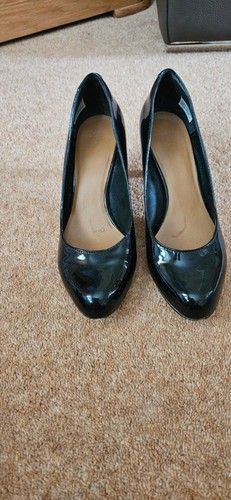Womens black patent shies size - womens,