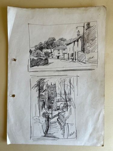Kyffin williams ink - ink, drawing