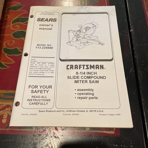 Sears craftsman slide - sears, compound
