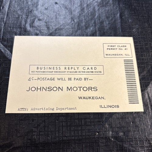 1958 johnson motors outboard - motors,