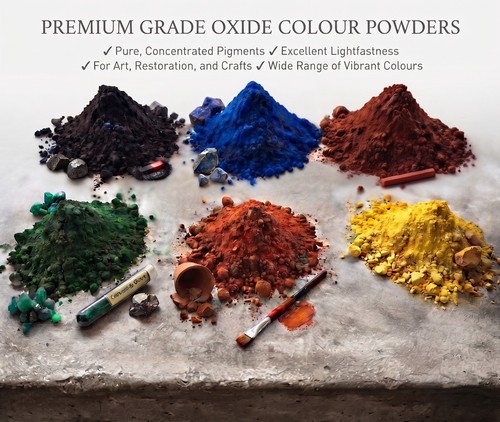 Oxide mica colour powder - &,