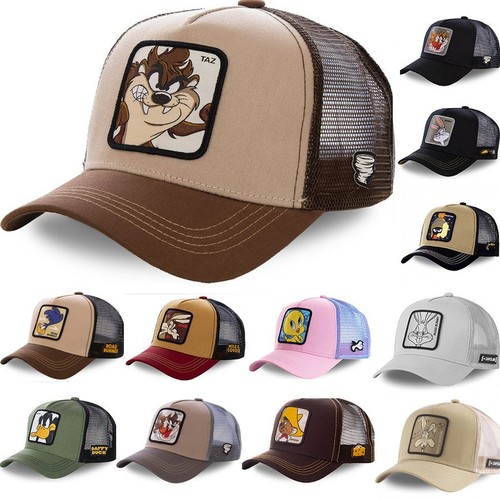 Cartoon trucker mesh baseball - trucker,