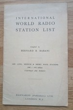 Vintage International World Radio Station List Babani 1949 Handbook Short Wave